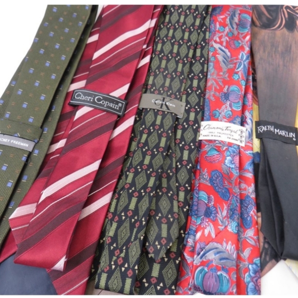 20 Men's Dress Ties - Picture 3 of 6